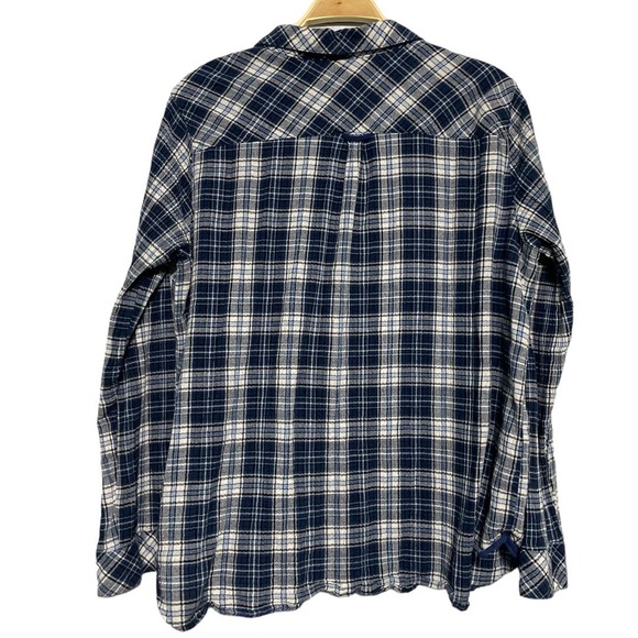 Kut From The Kloth XXL Blue Plaid Shirt – Casual, Cozy, Everyday Style - Picture 5 of 7